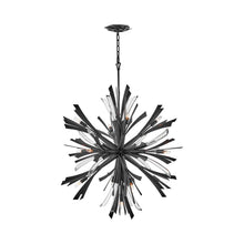 Load image into Gallery viewer, Vida Chandelier in Brushed Graphite (Large).