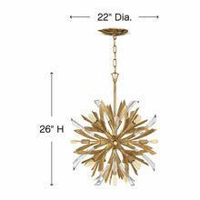 Load image into Gallery viewer, Vida Chandelier - line drawing
