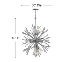 Load image into Gallery viewer, Vida Chandelier - line drawing