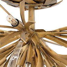 Load image into Gallery viewer, Vida Semi Flush Ceiling Light in Detail.