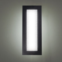 Load image into Gallery viewer, Frost Outdoor LED Wall Light in Detail.