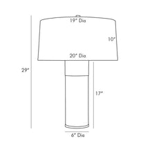 Load image into Gallery viewer, Fulton Table Lamp - line drawing.