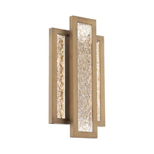 Load image into Gallery viewer, Fury LED Wall Light in Satin Gold.