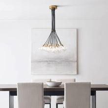 Load image into Gallery viewer, Gambit Multi Light Chandelier in dining room.