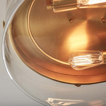 Load image into Gallery viewer, Garrett Flush Mount Ceiling Light Detail.