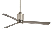 Load image into Gallery viewer, Gear LED Ceiling Fan in Polished Nickel / Brushed Steel / Brushed Silver.