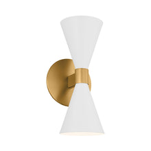 Load image into Gallery viewer, Albertine Bath Wall Light in Detail.
