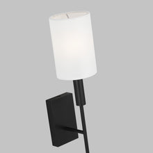 Load image into Gallery viewer, Brianna Tail Wall Light in Detail.