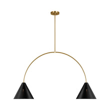 Load image into Gallery viewer, Cambre LED Linear Pendant Light.