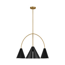 Load image into Gallery viewer, Cambre LED Linear Pendant Light in Detail.