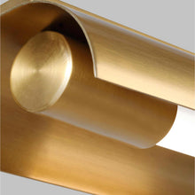 Load image into Gallery viewer, Carson Modern LED Linear Pendant Light in Detail.