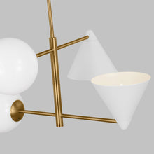 Load image into Gallery viewer, Cosmo Chandelier in Detail.