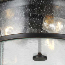 Load image into Gallery viewer, Dakota Flush Mount Ceiling Light in Detail.