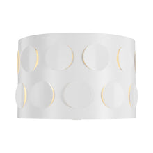 Load image into Gallery viewer, Dottie Flush Mount Ceiling Light in Matte White (Small).