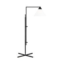 Load image into Gallery viewer, Franklin LED Floor Lamp in Deep Bronze.