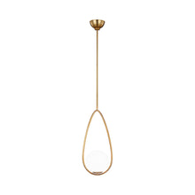 Load image into Gallery viewer, Galassia Pendant Light in Burnished Brass.
