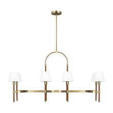 Load image into Gallery viewer, Katie Linear Chandelier in Detail.