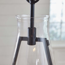 Load image into Gallery viewer, Keystone Pendant Light in Detail.