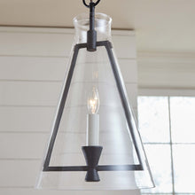 Load image into Gallery viewer, Keystone Pendant Light in Detail.