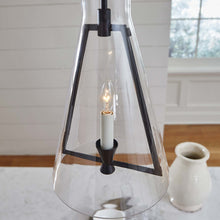 Load image into Gallery viewer, Keystone Pendant Light in Detail.
