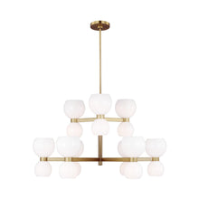 Load image into Gallery viewer, Londyn Chandelier in Milk White (Medium).