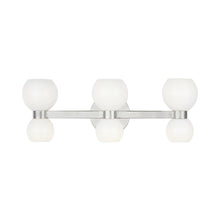 Load image into Gallery viewer, Londyn LED Vanity Wall Light in Polished Nickel (6-Light).