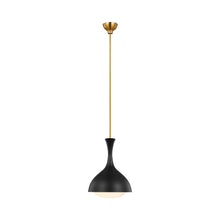 Load image into Gallery viewer, Lucerne Pendant Light in Midnight Black (Small).