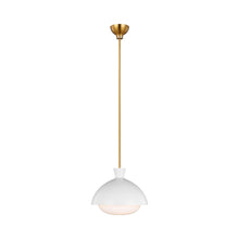 Load image into Gallery viewer, Lucerne Pendant Light in Matte White (Large).