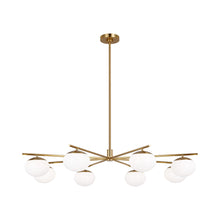 Load image into Gallery viewer, Lune LED Chandelier in Detail.