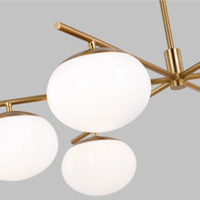 Load image into Gallery viewer, Lune LED Chandelier in Detail.