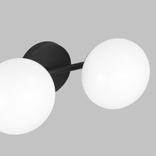 Load image into Gallery viewer, Lune LED Vanity Wall Light in Detail.