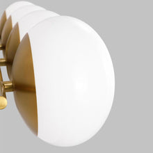 Load image into Gallery viewer, Lune LED Vanity Wall Light in Detail.