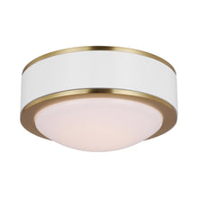 Load image into Gallery viewer, Monroe LED Flush Mount Ceiling Light in Detail.