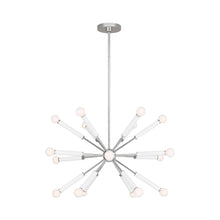 Load image into Gallery viewer, Monroe Sputnik Chandelier in Polished Nickel (18-Light).