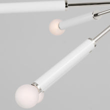 Load image into Gallery viewer, Monroe Sputnik Chandelier in Detail.