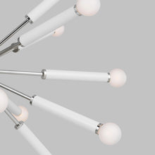Load image into Gallery viewer, Monroe Sputnik Chandelier in Detail.