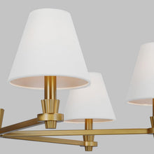 Load image into Gallery viewer, Paisley Chandelier in Detail.
