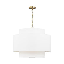 Load image into Gallery viewer, Sawyer Pendant Light in Burnished Brass.
