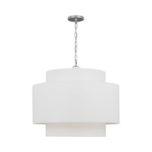 Load image into Gallery viewer, Sawyer Pendant Light in Polished Nickel.
