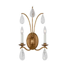 Load image into Gallery viewer, Shannon Wall Light in Antique Gild.