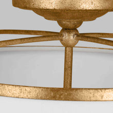 Load image into Gallery viewer, Stonington Semi Flush Mount Ceiling Light in Detail.