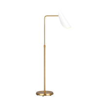 Load image into Gallery viewer, Tresa LED Floor Lamp in Matte White.