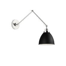 Load image into Gallery viewer, Wellfleet Adjustable Dome Wall Light in Detail.