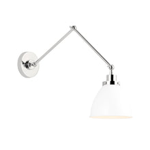 Load image into Gallery viewer, Wellfleet Adjustable Dome Wall Light in Detail.