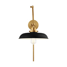 Load image into Gallery viewer, Wellfleet Adjustable Wide Wall Light in Detail.