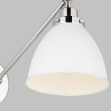 Load image into Gallery viewer, Wellfleet Dome Wall Light in Detail.