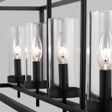 Load image into Gallery viewer, Zire Linear Pendant Light in Detail.