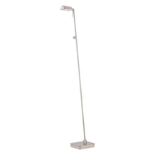 Load image into Gallery viewer, George's Reading Room LED Floor Lamp in Brushed Nickel.