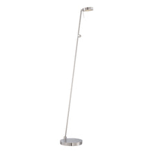 Load image into Gallery viewer, George's Reading Room P4304 LED Pharmacy Floor Lamp in Brushed Nickel.