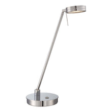 Load image into Gallery viewer, George's Reading Room P4306 LED Pharmacy Table Lamp in Brushed Nickel.